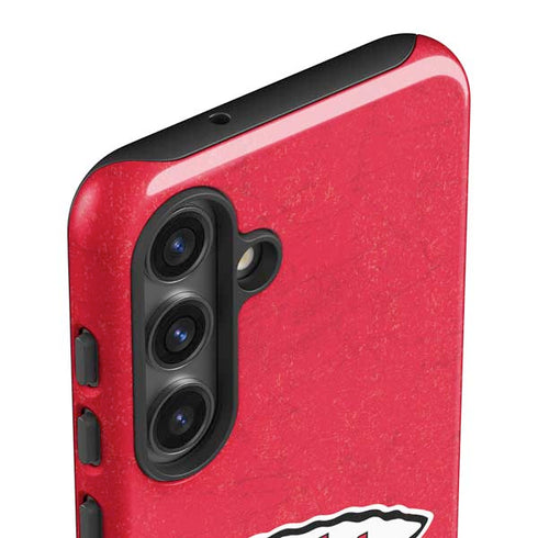 NFL Kansas City Chiefs Distressed Galaxy S25 Plus Impact Case